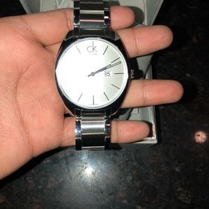 Calvin Klein silver watch